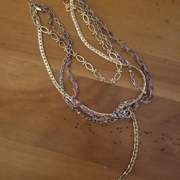 Free People Old Flames Necklace Red - Picture 4 of 4